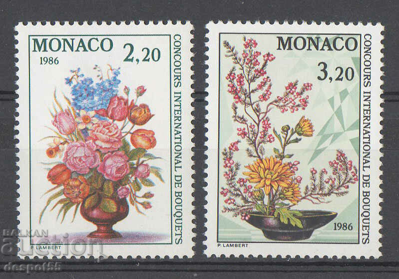 1985. Monaco. Monte Carlo Flower Show 1986
