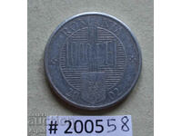 1000 lei 2002 Romania