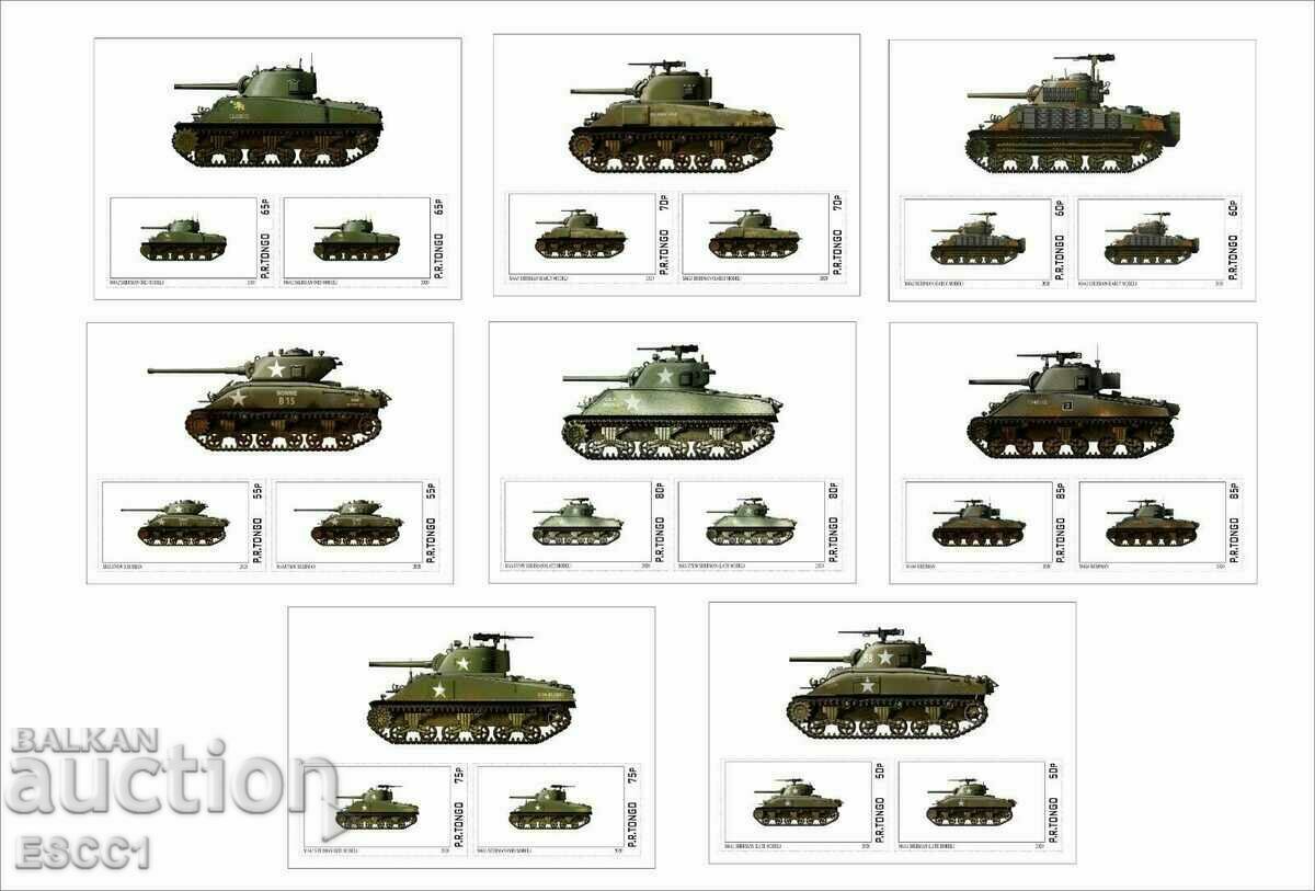 Чисти блокове Танкове  от Втората световна война 2020 Тонго