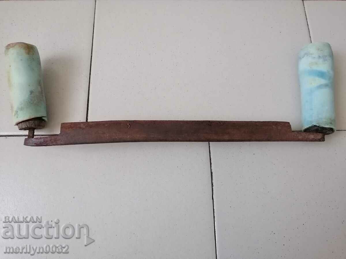 Old rusty wrought iron tool with price 38.00 BGN | € 19.43 Old rusty wrought iron tool with price 38.00 BGN | € 19.43