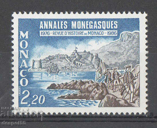 1986. Μονακό. 10 χρόνια από την έκδοση των «Annales Monegasques».