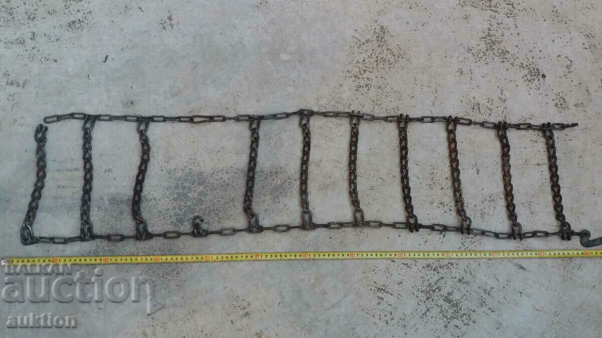 OLD CAR TIRE CHAIN, SOLID IRON with price 11.99 BGN | € 6.13