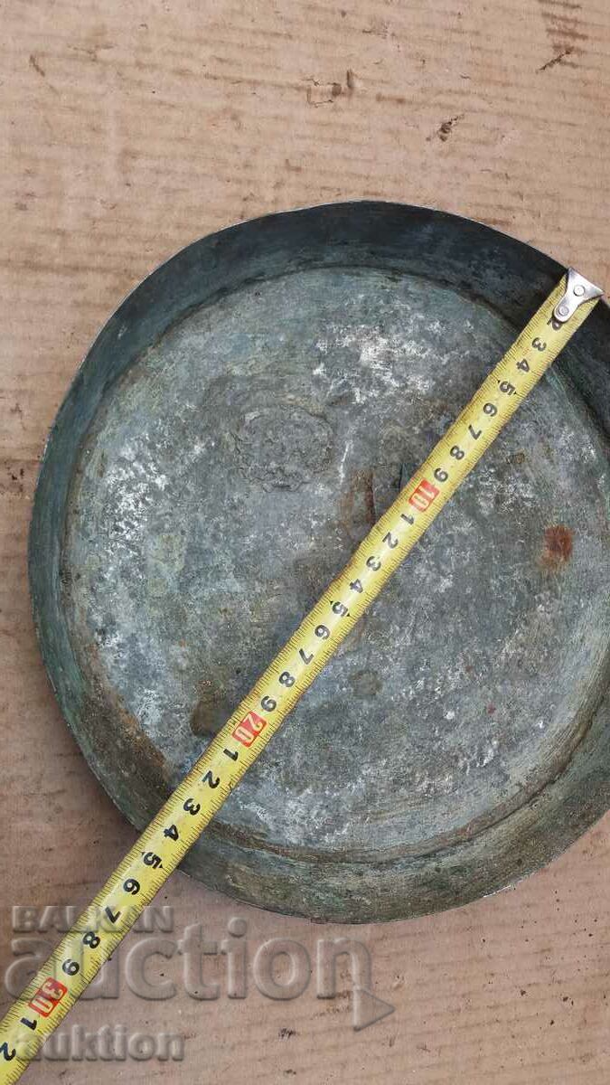 WROUGHT RENAISSANCE COPPER PAN, TRAY - 5 WROUGHT RENAISSANCE COPPER PAN, TRAY - 5