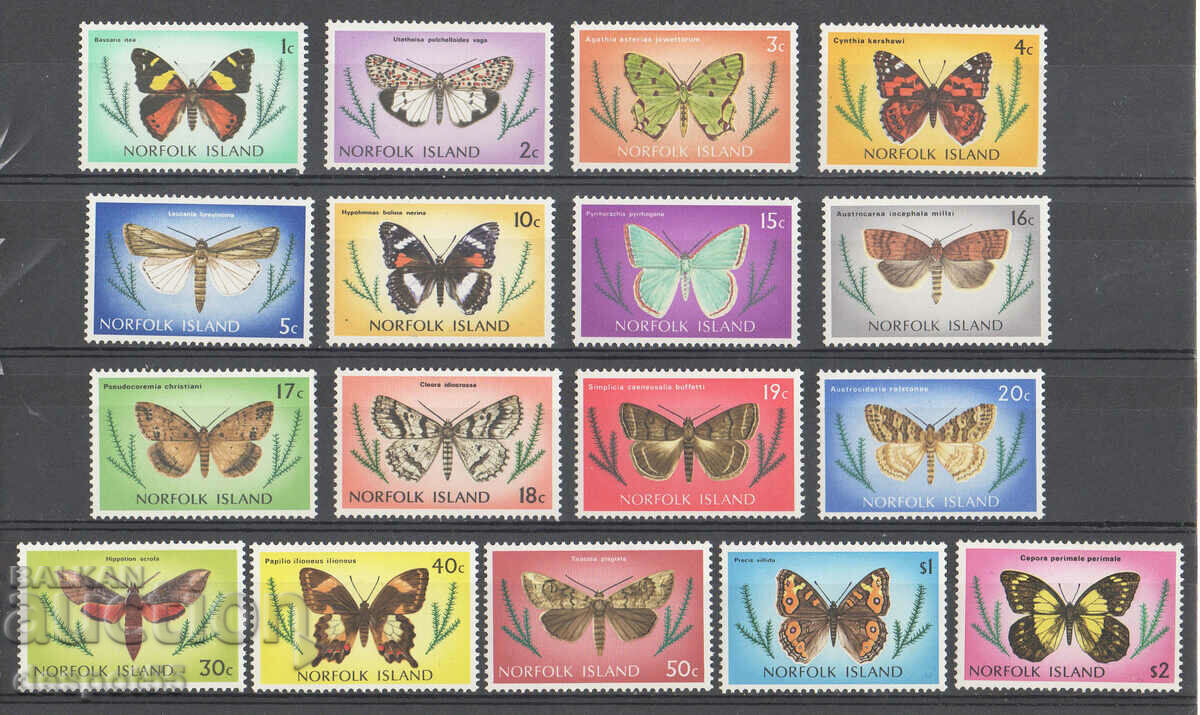 1976-77. Norfolk. Butterflies.