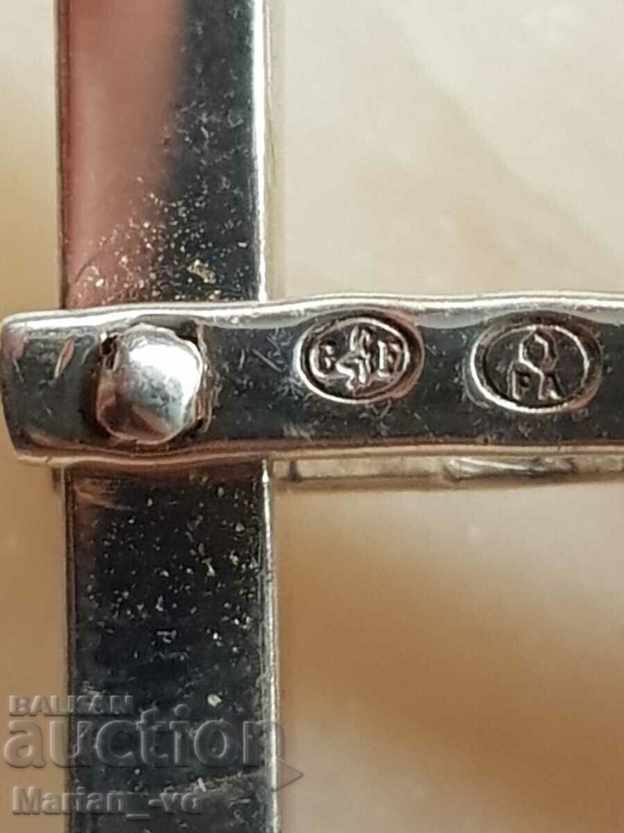 Delivery of Cuffs, buttons silver 835