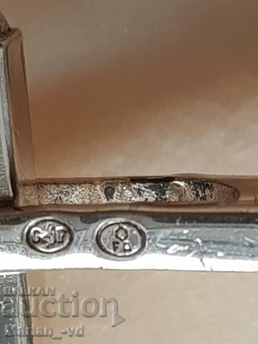 Cuffs, buttons silver 835 - 5