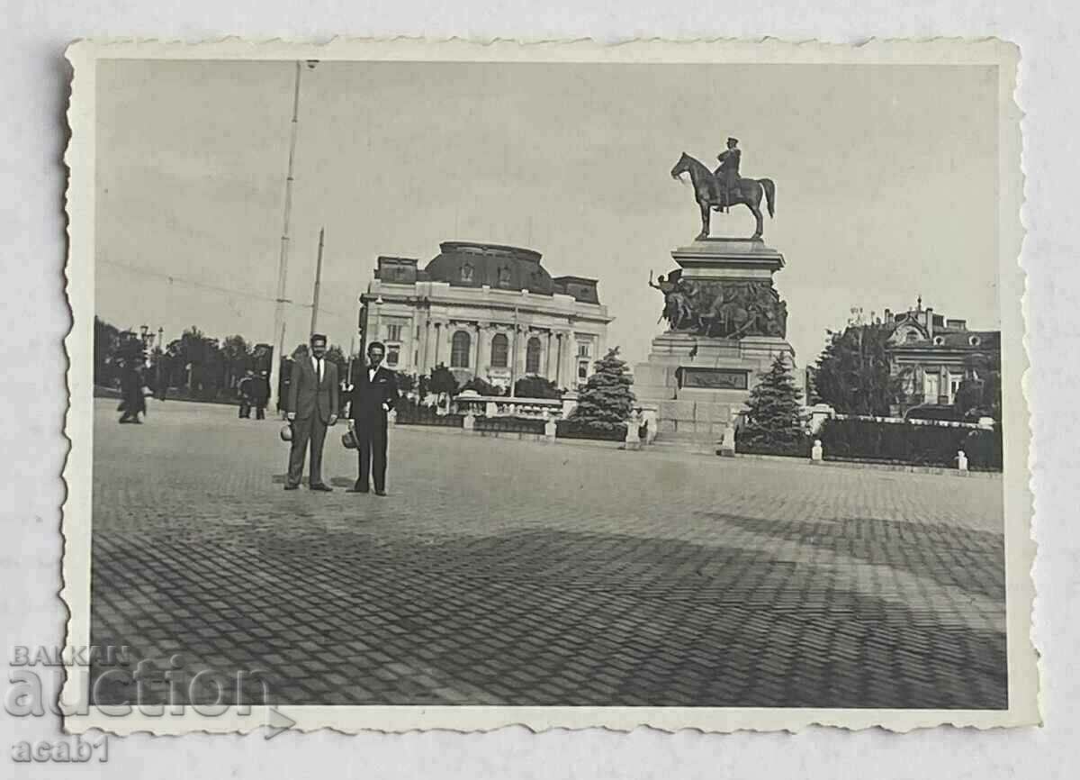 Sofia, the monument to Tsar Osvoboditel and the University