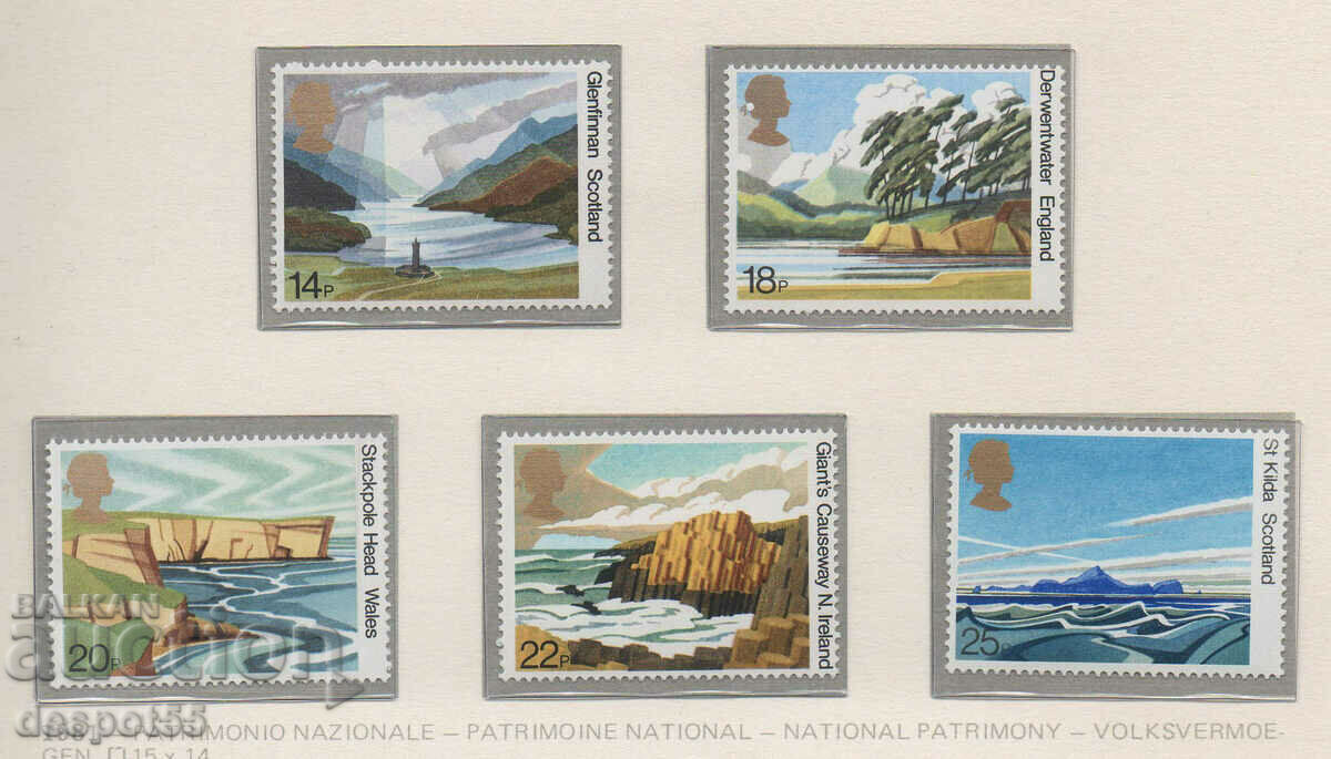 1981 Marea Britanie. 50 de ani de la National Trust for Scotland