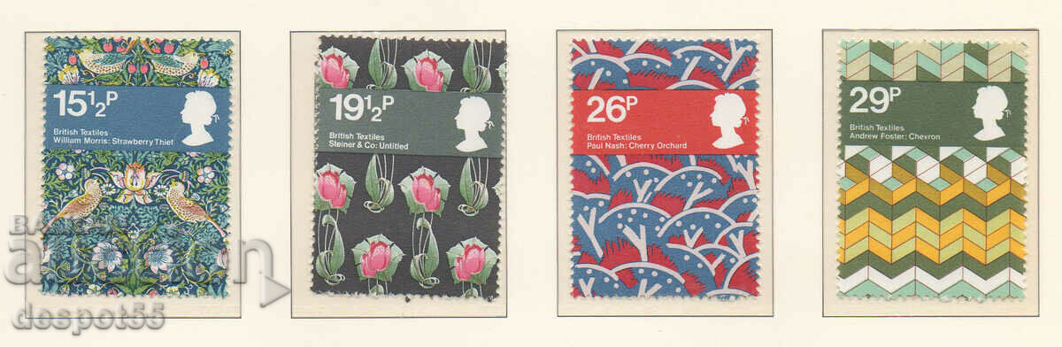 1982. Great Britain. Textile designs.