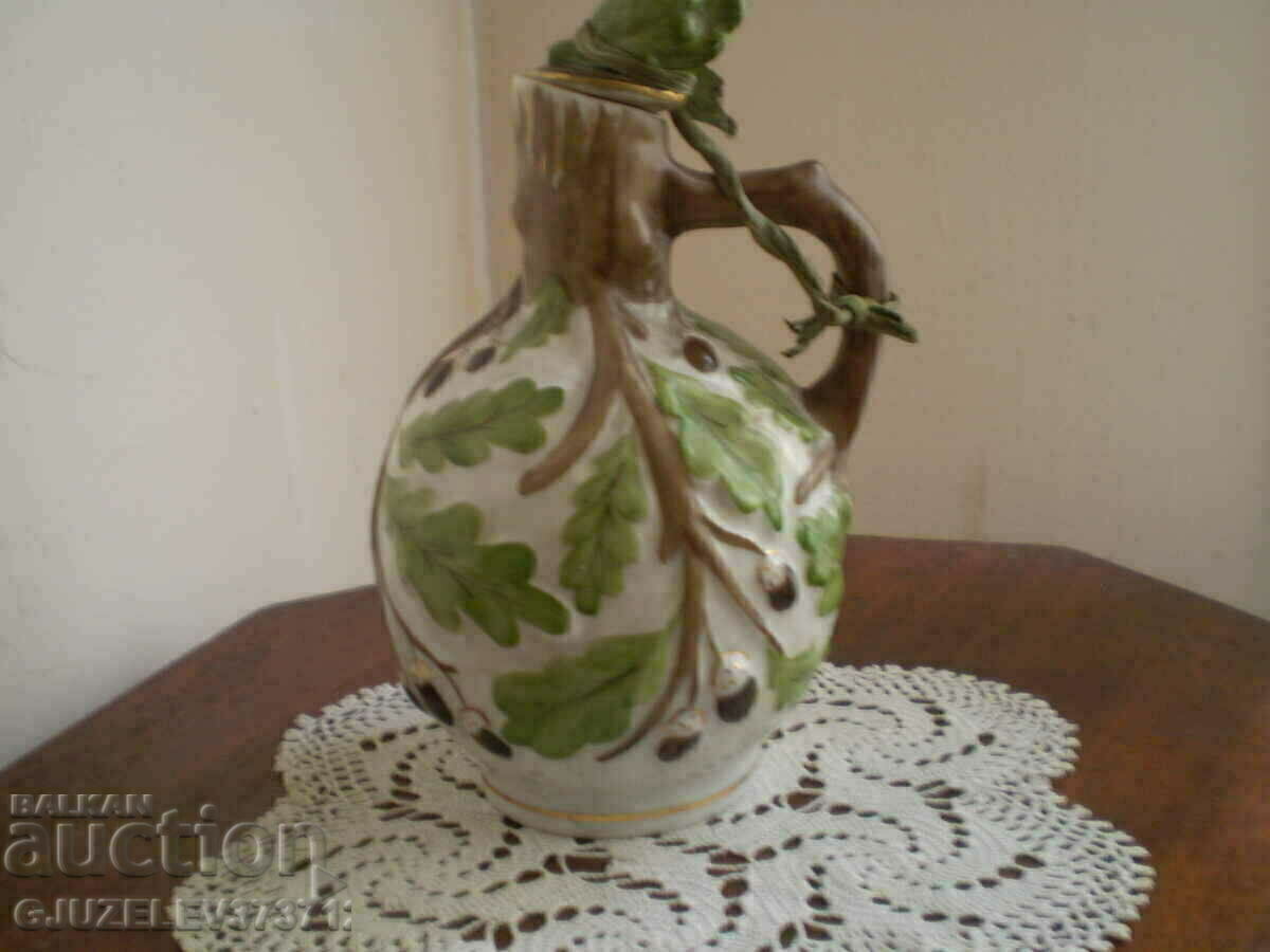 LFZ USSR upper DUBNYAK large alcohol bottle - 7 LFZ USSR upper DUBNYAK large alcohol bottle - 7