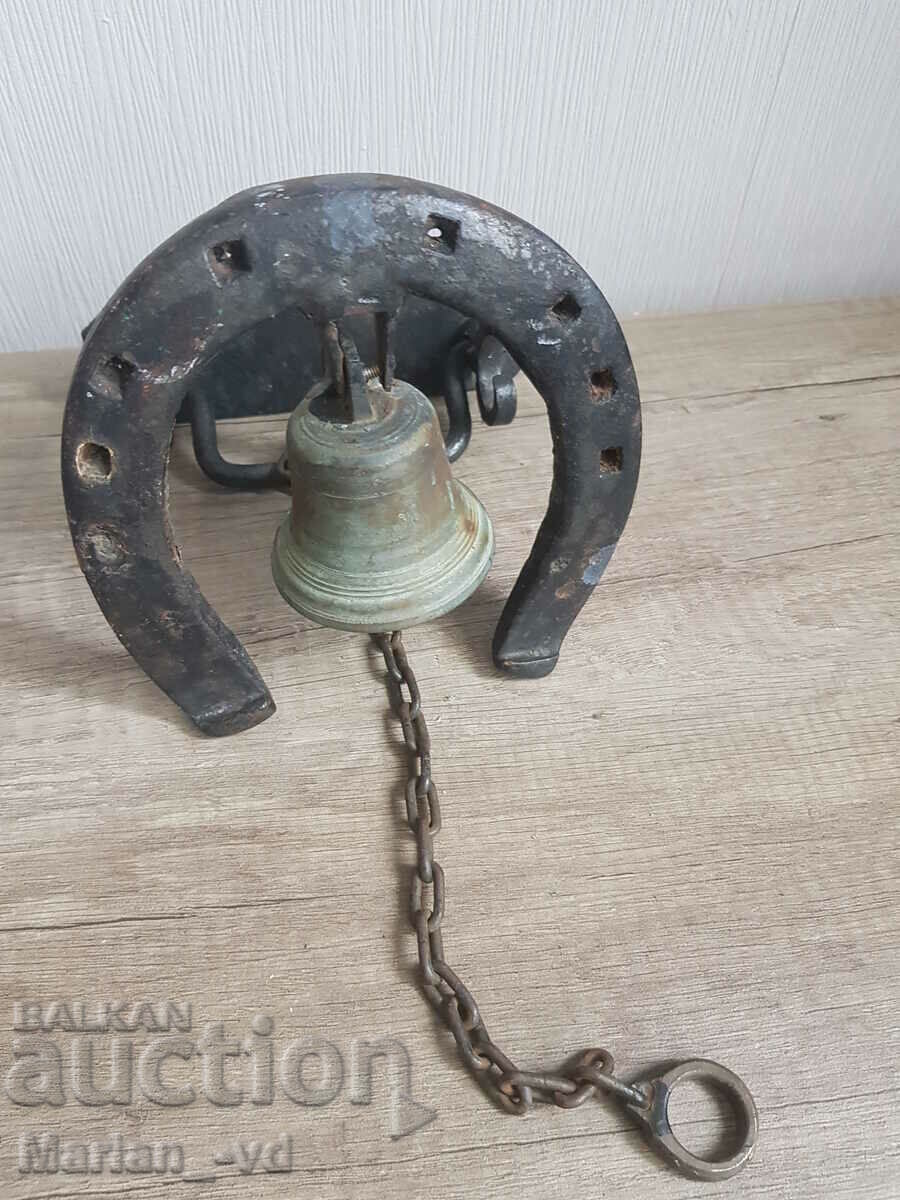 Δημοπρασία Μεταλλικό πέταλο, κουδούνι πόρτας Δημοπρασία Μεταλλικό πέταλο, κουδούνι πόρτας