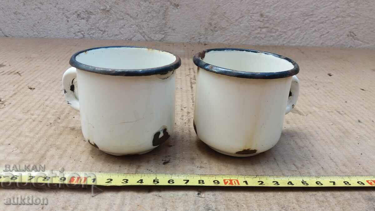 SET SOC. ENAMELED GLASSES WITH MARKING with price 3.99 BGN | € 2.04