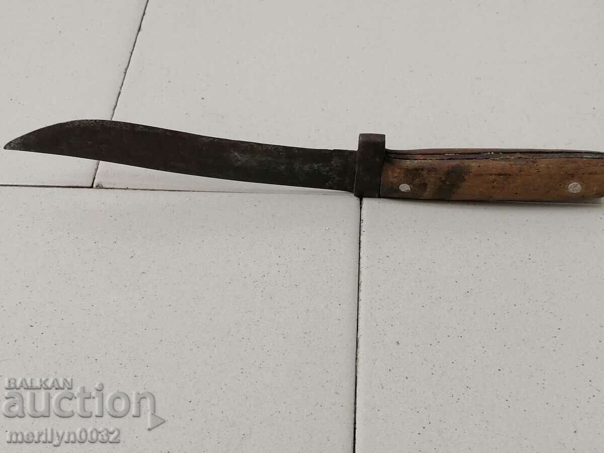 Auction  Old forged knife, blade, dagger, kulak