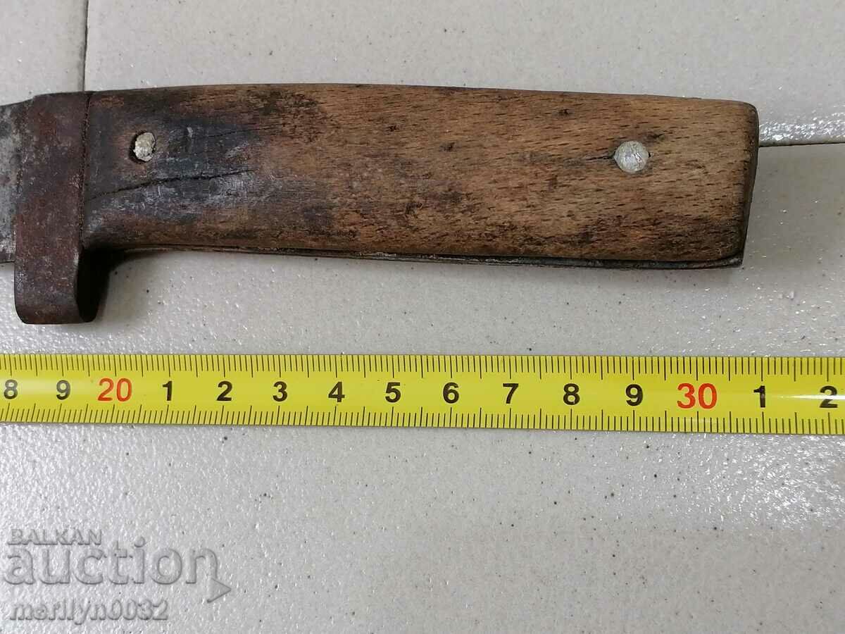 Delivery of Old forged knife, blade, dagger, kulak