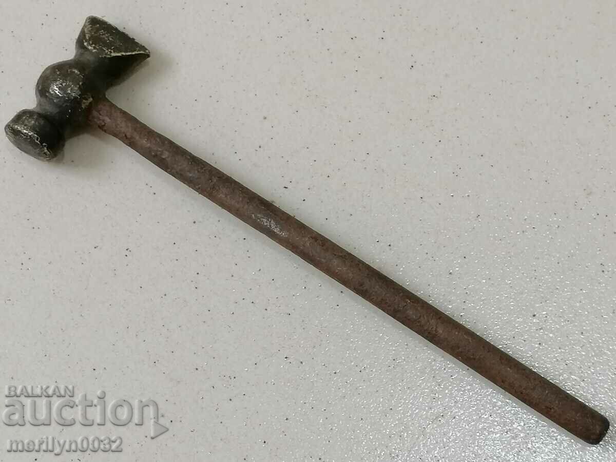 Old silversmith's hammer goldsmith's tool, mallet with price 79.00 BGN | € 40.39
