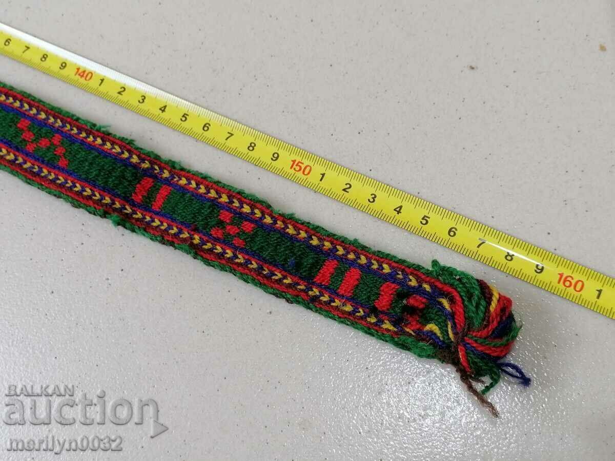 An old hand-woven belt from the beginning of the 20th century wears a length of 2.9 meters - 7 An old hand-woven belt from the beginning of the 20th century wears a length of 2.9 meters - 7