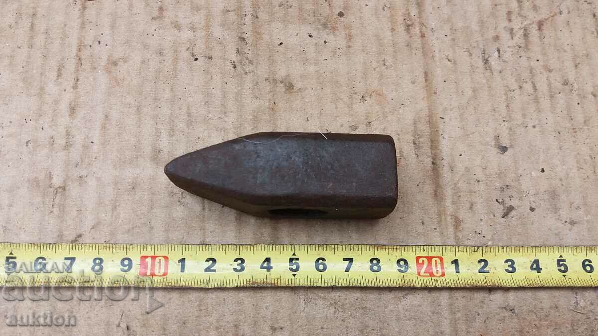 Auction STEEL-PLATED CRAFTSMAN'S HAMMER, TOOL Auction STEEL-PLATED CRAFTSMAN'S HAMMER, TOOL