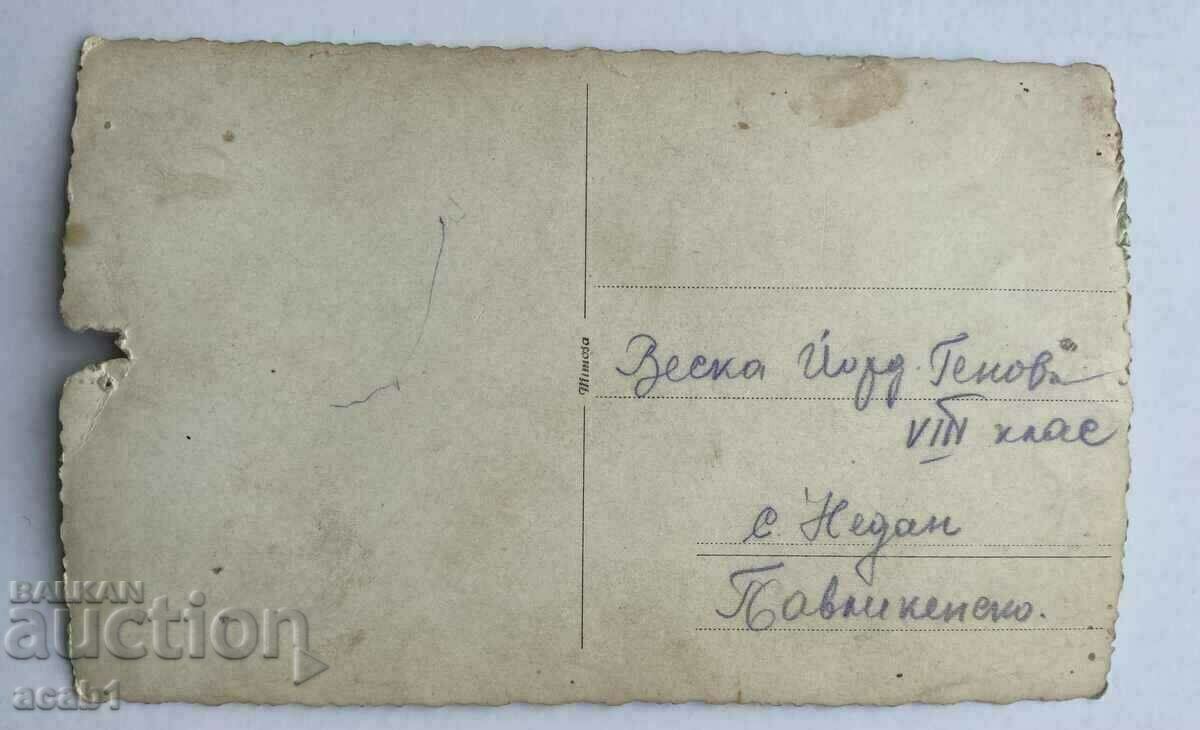 Auction Girl in Pavliken costume Auction Girl in Pavliken costume