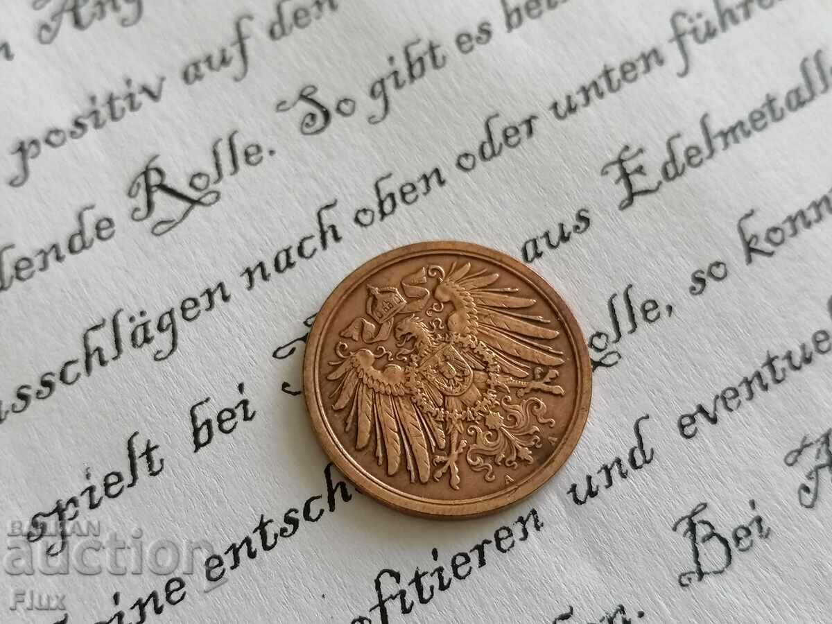 Reich Coin - Germany - 2 pf 1912; A series with price 4.75 BGN | € 2.43 Reich Coin - Germany - 2 pf 1912; A series with price 4.75 BGN | € 2.43