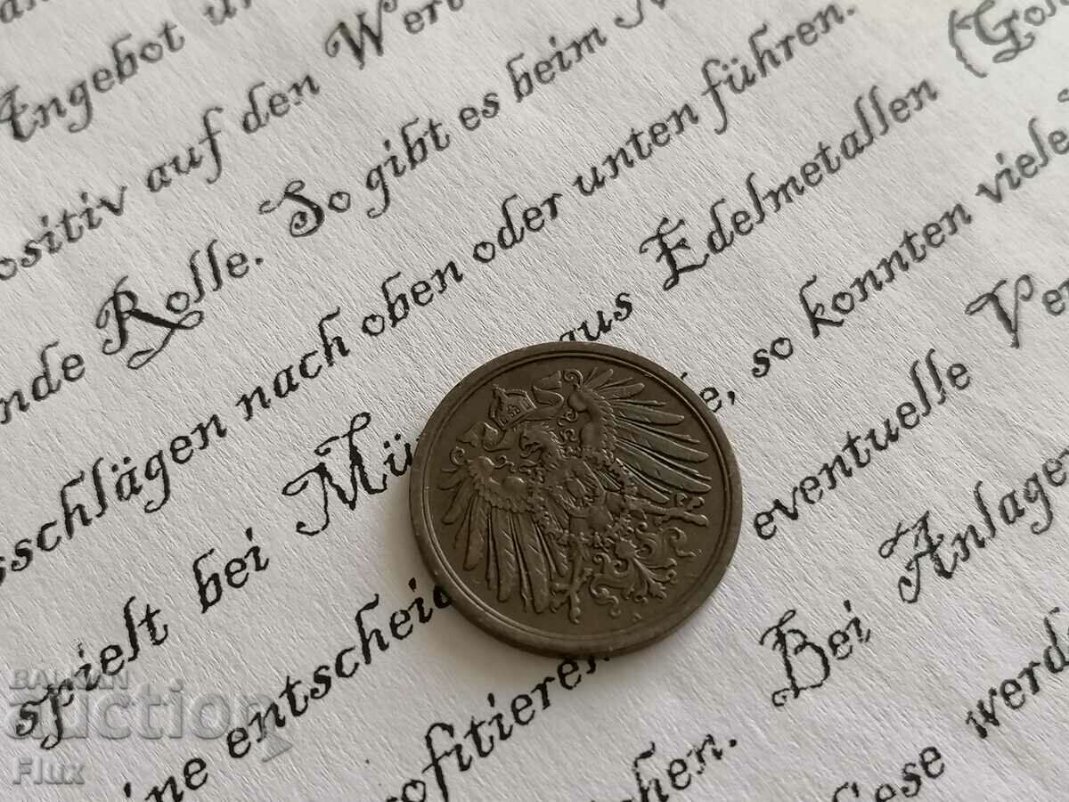 Reich Coin - Germany - 2 Pfennig | 1915; Series A with price 4.50 BGN | € 2.30 Reich Coin - Germany - 2 Pfennig | 1915; Series A with price 4.50 BGN | € 2.30