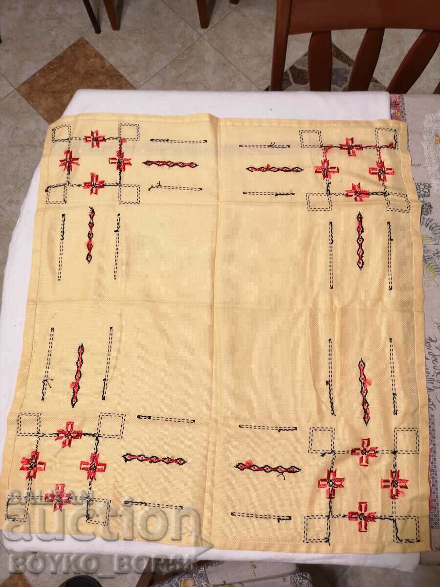 ANTIQUE BLANKET CHECKED EMBROIDERY EMBROIDERY 73/69 cm. with price 49.00 BGN | € 25.05