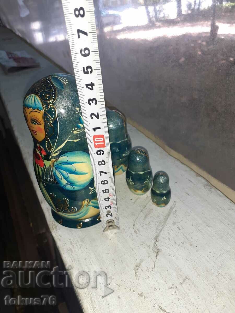 Delivery of Beautiful hand painted Russian wooden Matryoshka doll Delivery of Beautiful hand painted Russian wooden Matryoshka doll