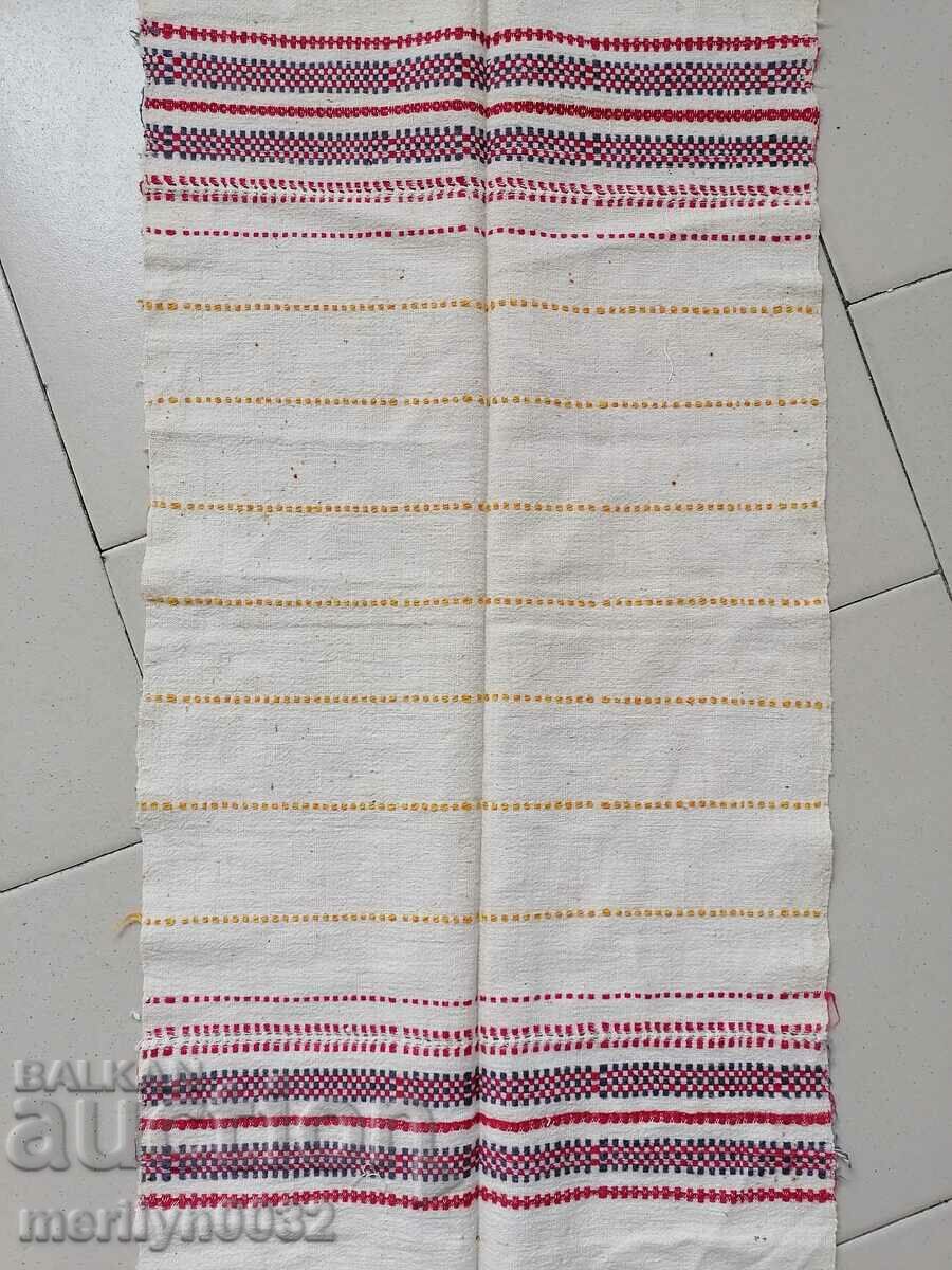 An embroidered canary cloth with lace, chees, canvas, pine with price 46.00 BGN | € 23.52