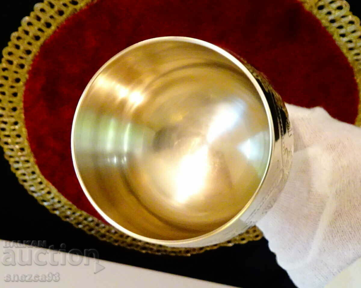 Επιβλητικό χάλκινο ποτήρι 21 εκ., μοναδικό - 5