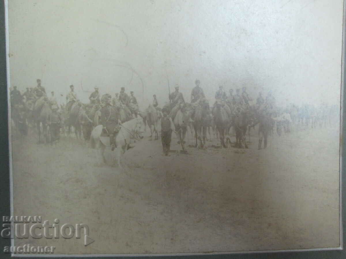 Delivery of LARGE OLD CARDBOARD PHOTO - SOLDIERS WITH CAMELS Delivery of LARGE OLD CARDBOARD PHOTO - SOLDIERS WITH CAMELS
