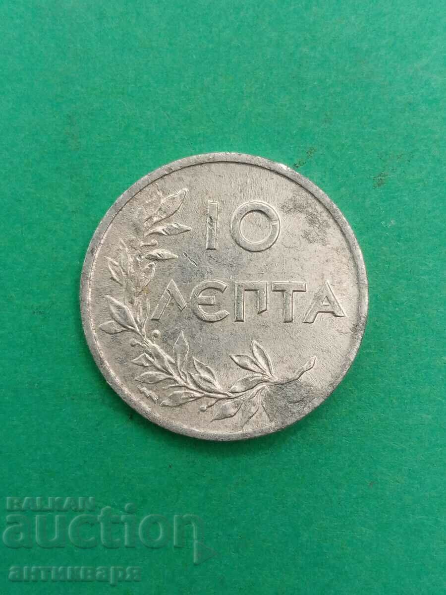10 лепта  1922   Гърция  - 63