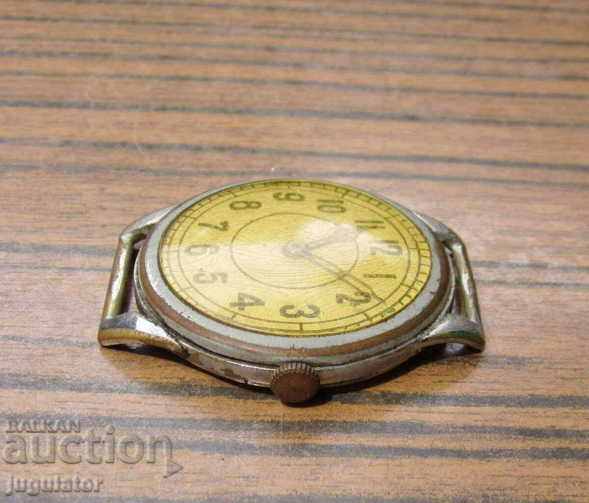 Auction  WWII Swiss Military ELIDA Wrist Watch