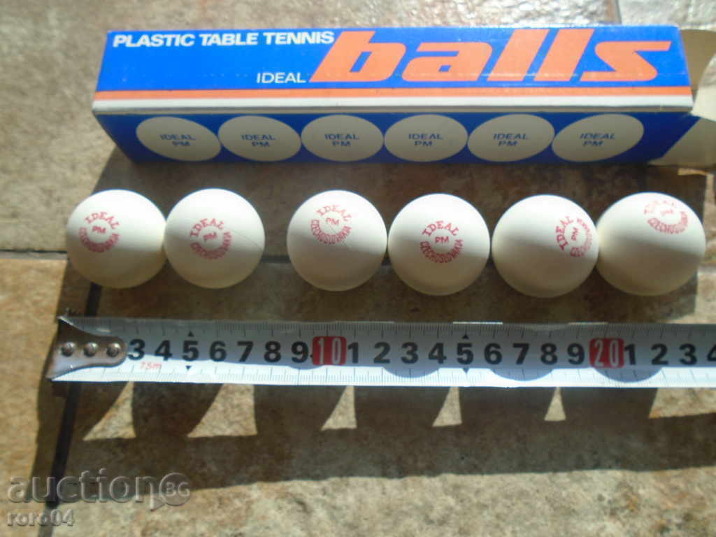 PONG-PONG / TENNIS T-SHIRTS 6 pcs. - NEW with price 10.00 BGN | € 5.11