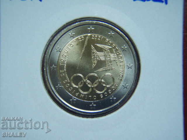 2 euro 2021 Portugal "Olympiada" (2) /Portugal/ Unc 2 euro with price 9.89 BGN | € 5.06 2 euro 2021 Portugal "Olympiada" (2) /Portugal/ Unc 2 euro with price 9.89 BGN | € 5.06