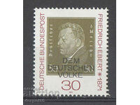 1971. GFR. 100 years since the birth of Friedrich Ebert.