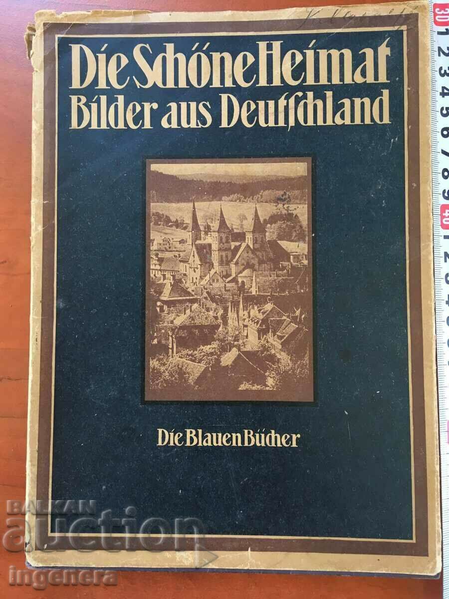 BOOK-107 PHOTOS FROM 1922 G-GERMANY-BLUE BOOK-112 PAGES