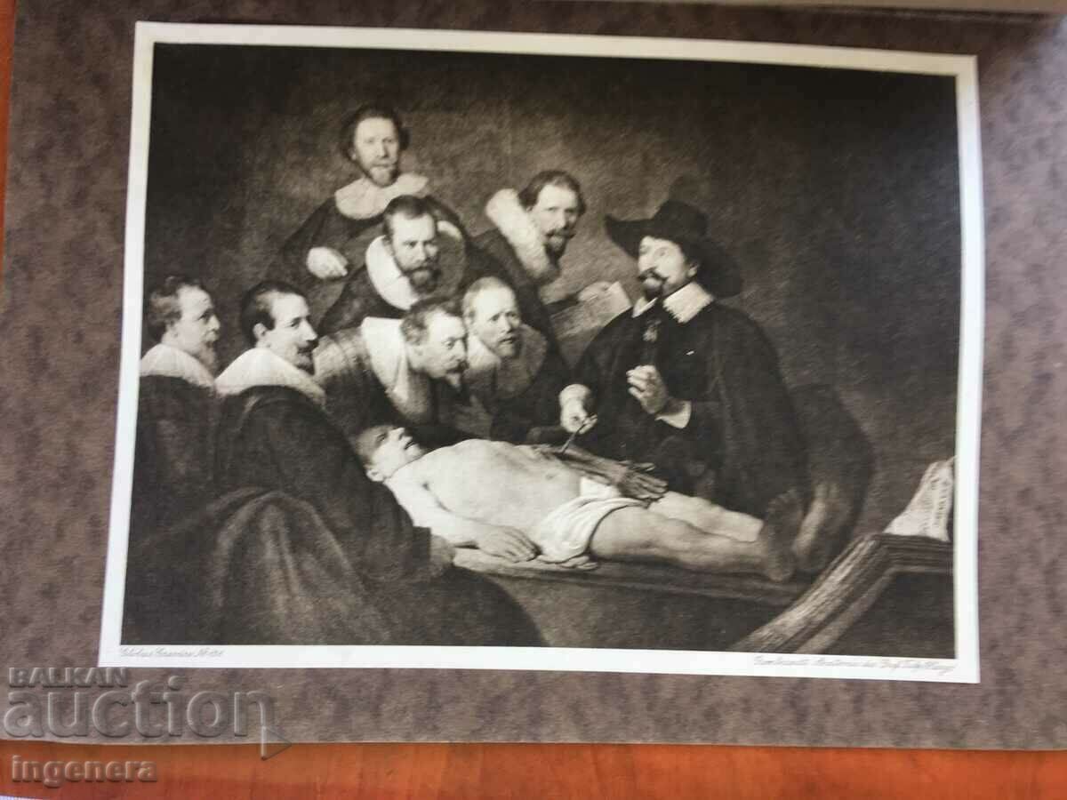 BOOK-12 ENGRAVINGS BY REMBRAND-1921 - 5 BOOK-12 ENGRAVINGS BY REMBRAND-1921 - 5