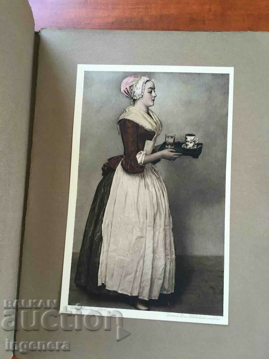 BOOK-12 ENGRAVINGS BY FRENCH MASTERS-1921 - 7 BOOK-12 ENGRAVINGS BY FRENCH MASTERS-1921 - 7