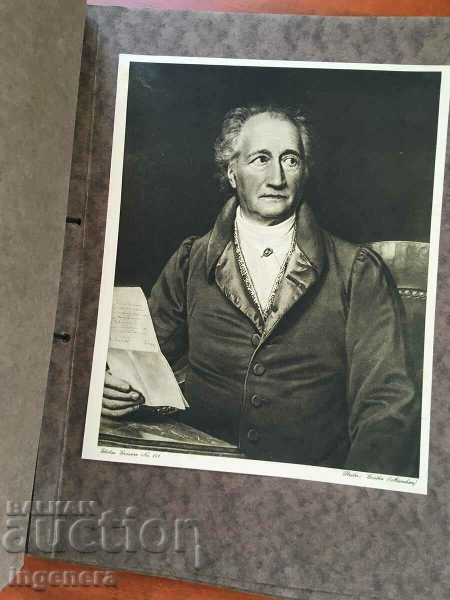 BOOK-12 ENGRAVINGS BY GERMAN MASTERS-1921 - 6 BOOK-12 ENGRAVINGS BY GERMAN MASTERS-1921 - 6