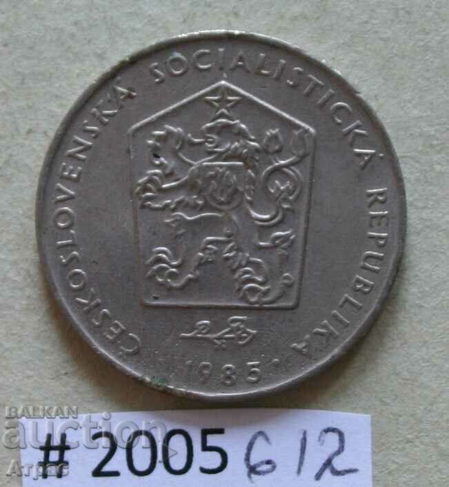 2 coroane 1985 Cehoslovacia cu preț € 0.26 | 0.51 BGN
