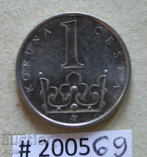 1  крона   2000  Чехия