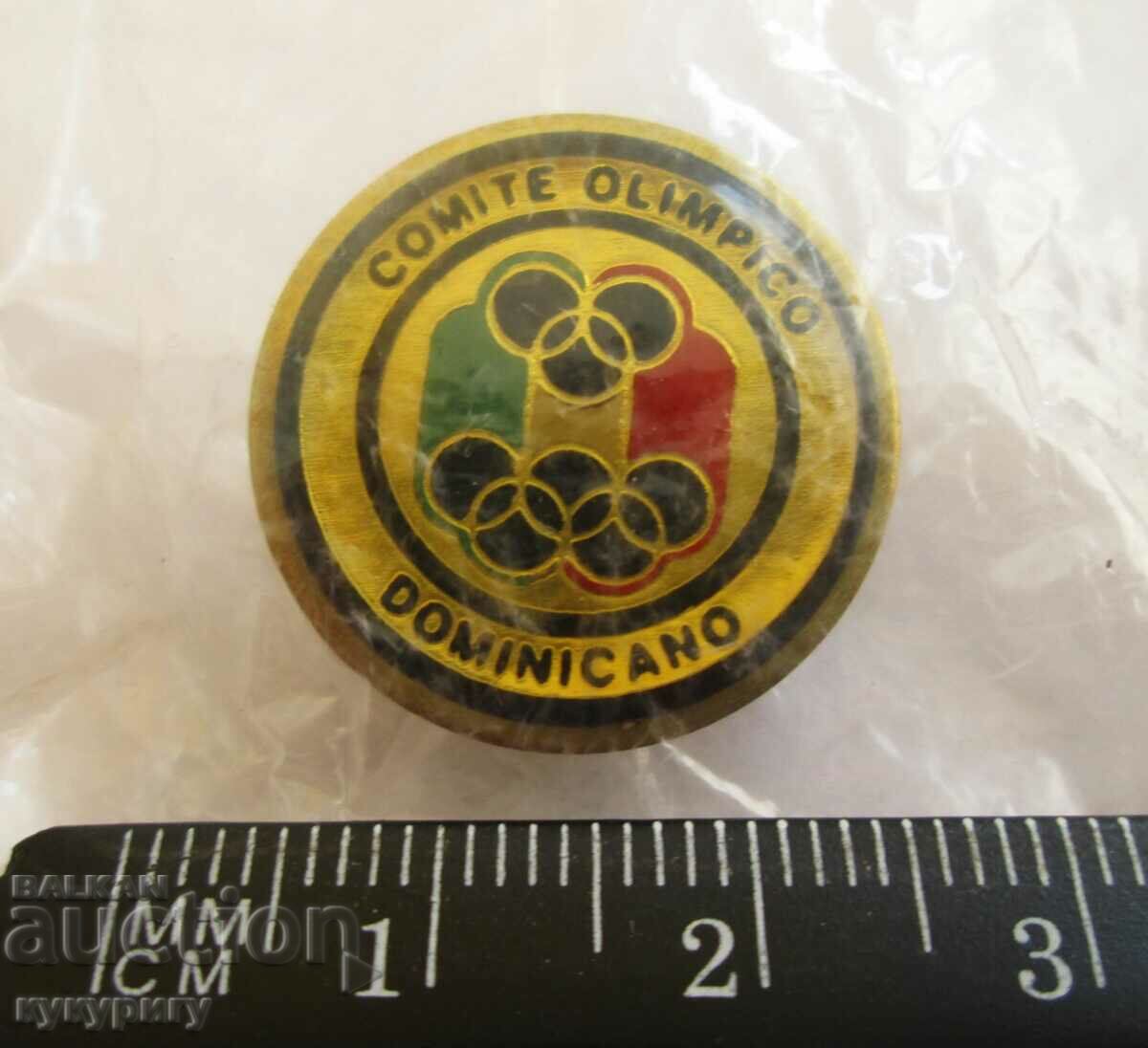 Olympic Badge Olympics Olympic Badge Dominican Republic with price 20.00 BGN | € 10.23 Olympic Badge Olympics Olympic Badge Dominican Republic with price 20.00 BGN | € 10.23
