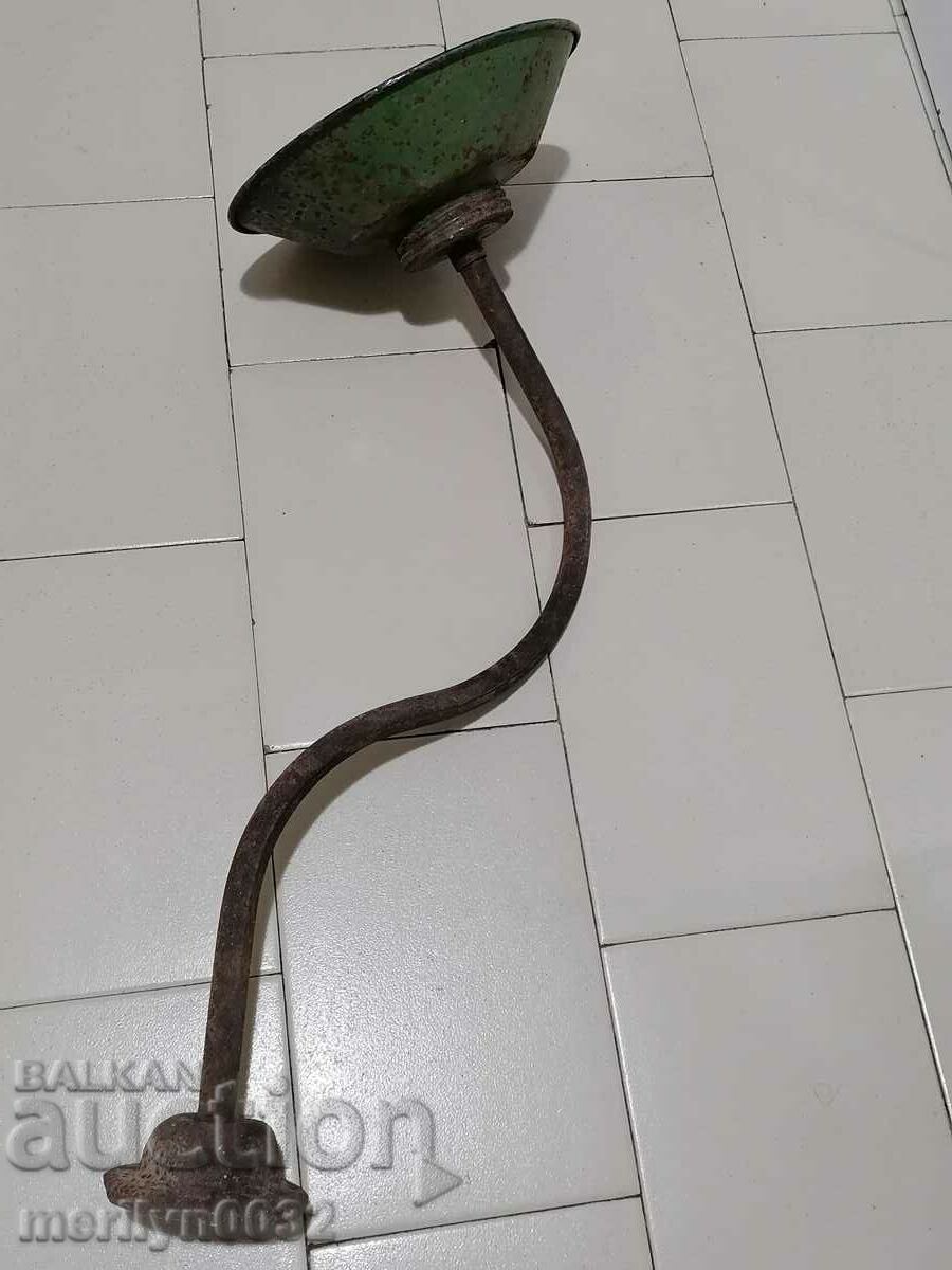 Old lamp reflector enamel stand with price 59.00 BGN | € 30.17 Old lamp reflector enamel stand with price 59.00 BGN | € 30.17