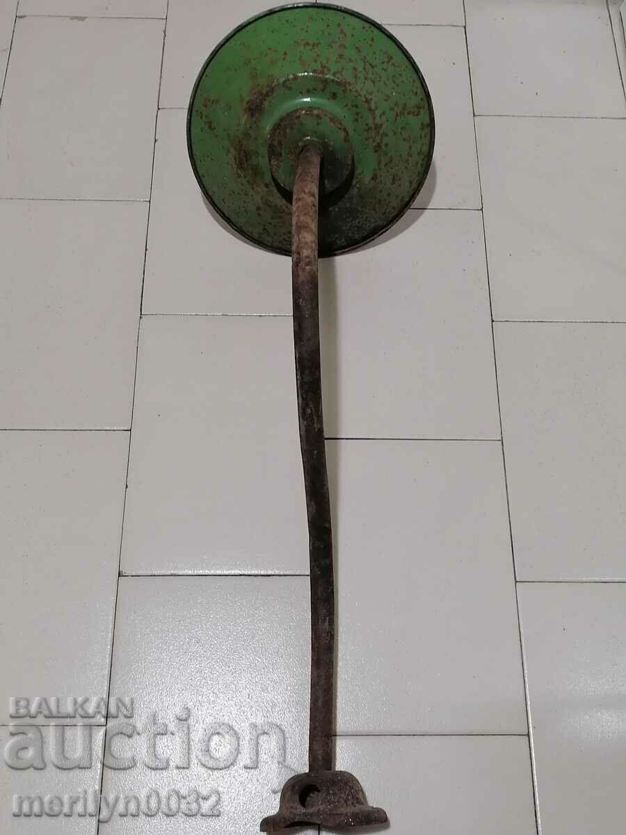 Old lamp reflector enamel stand - 7 Old lamp reflector enamel stand - 7