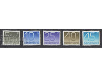 1976-82. Нидерландия. Номерирани марки.