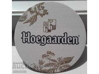 Beer coaster - Hoegaarden - from a penny