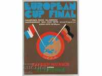 Football program Bayern Munich-St. Etienne final CASH 1976