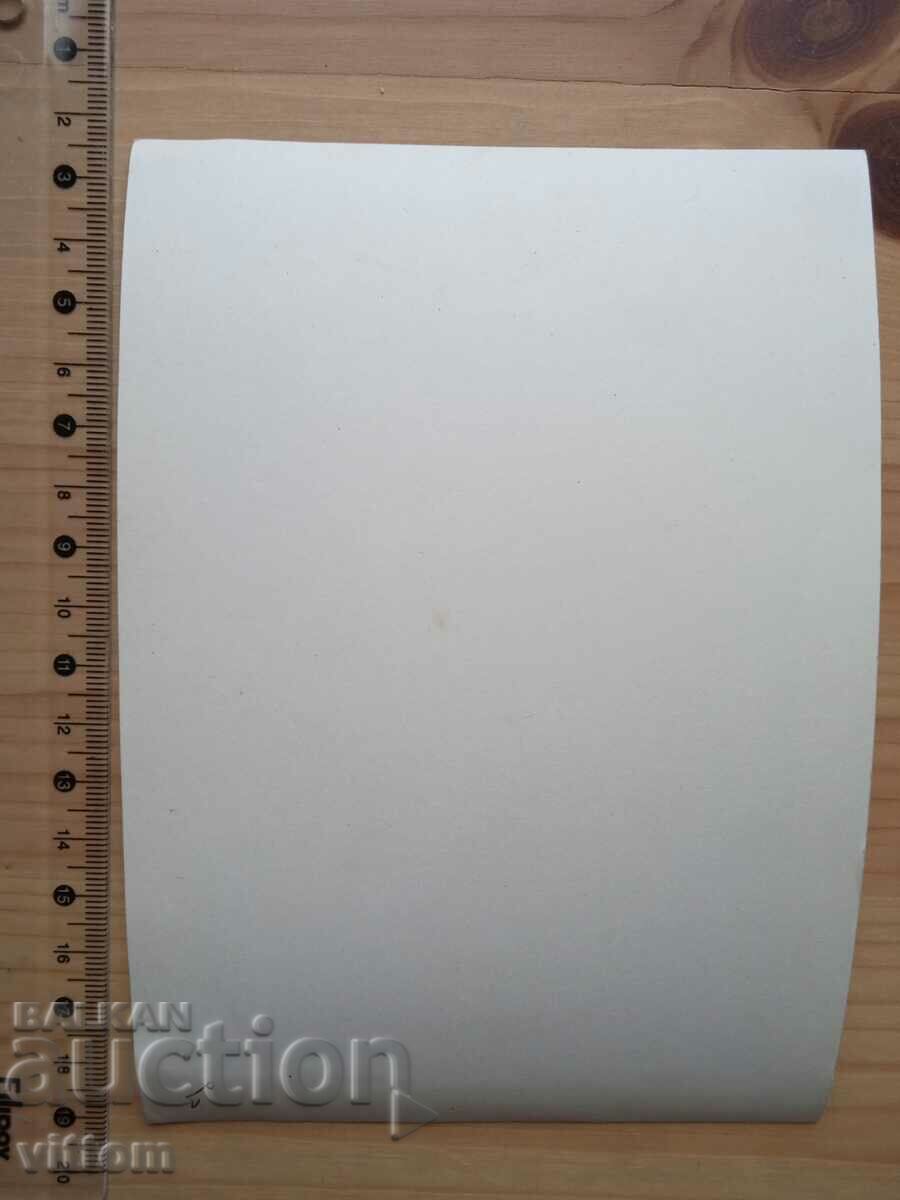 Almond tree nursery Svirachi village old photo with price 5.00 BGN | € 2.56