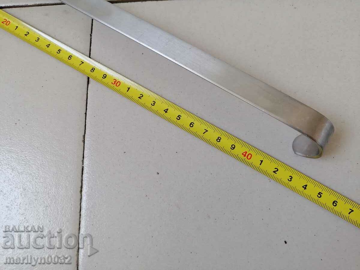 Auction  Old lattice spoon chrome nickel real soc, NRB