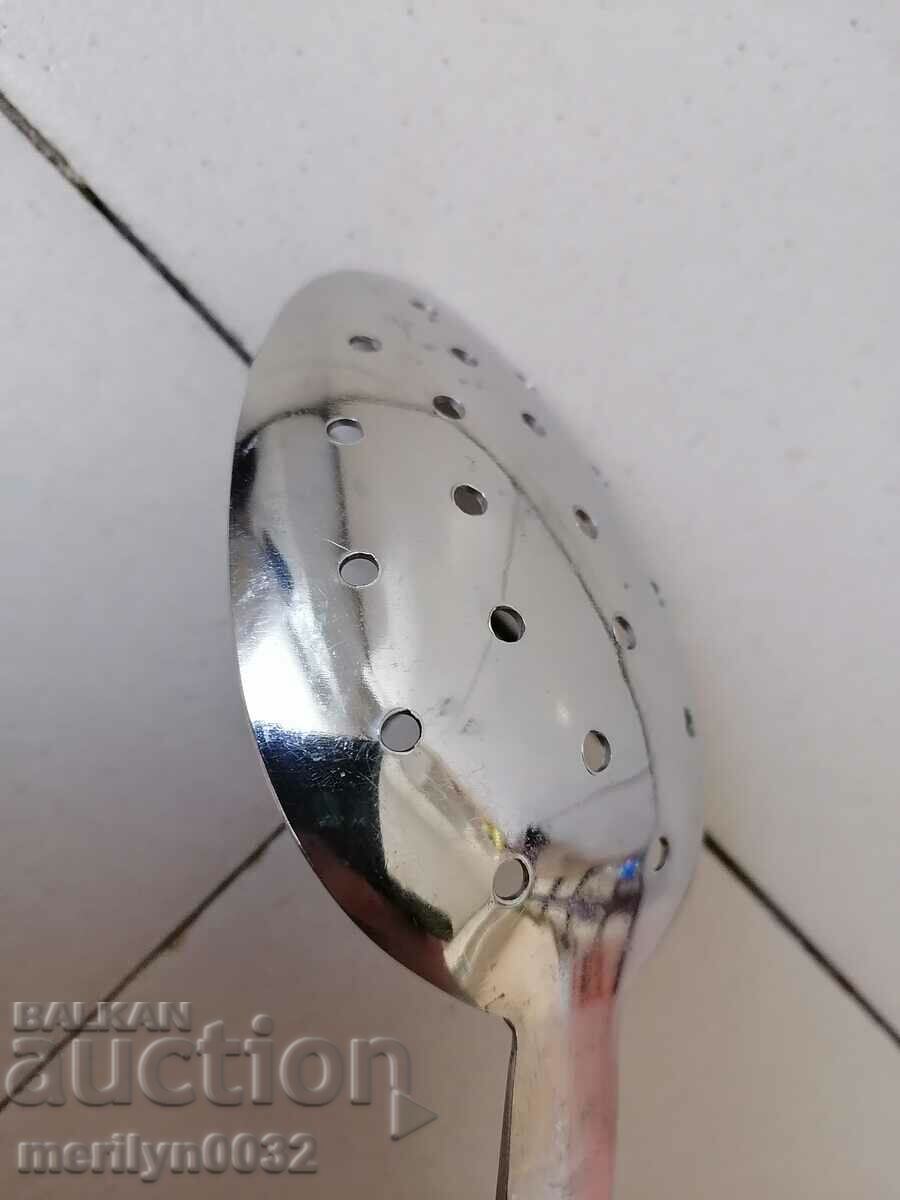 Old lattice spoon chrome nickel real soc, NRB - 5