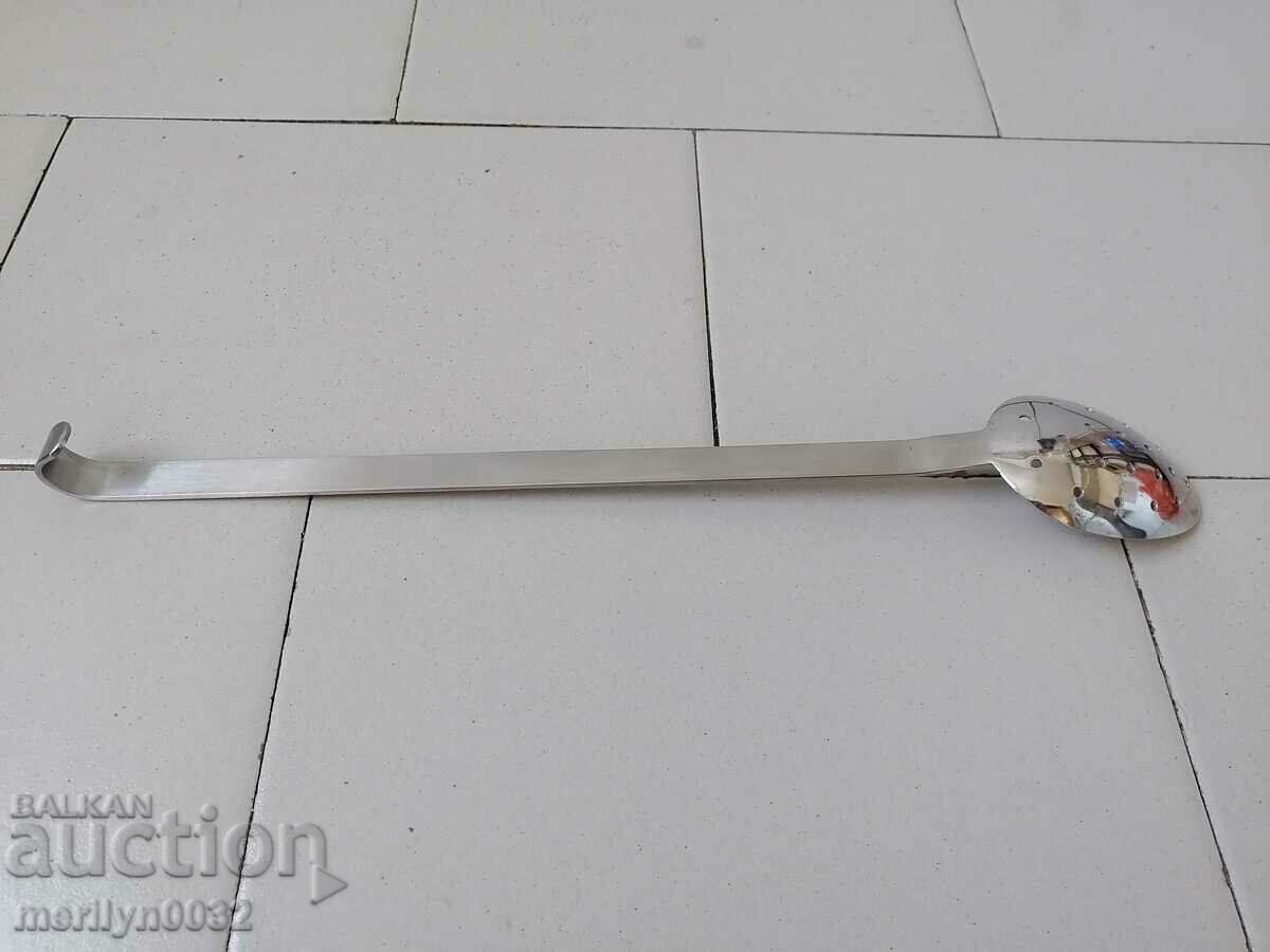 Old lattice spoon chrome nickel real soc, NRB - 6